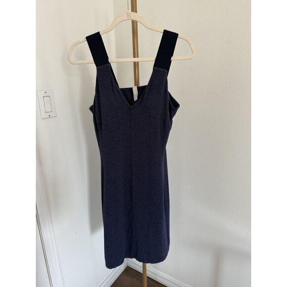 Athleta Santorini support dress Heather Navy built in bra top dress Size Small - Picture 2 of 5